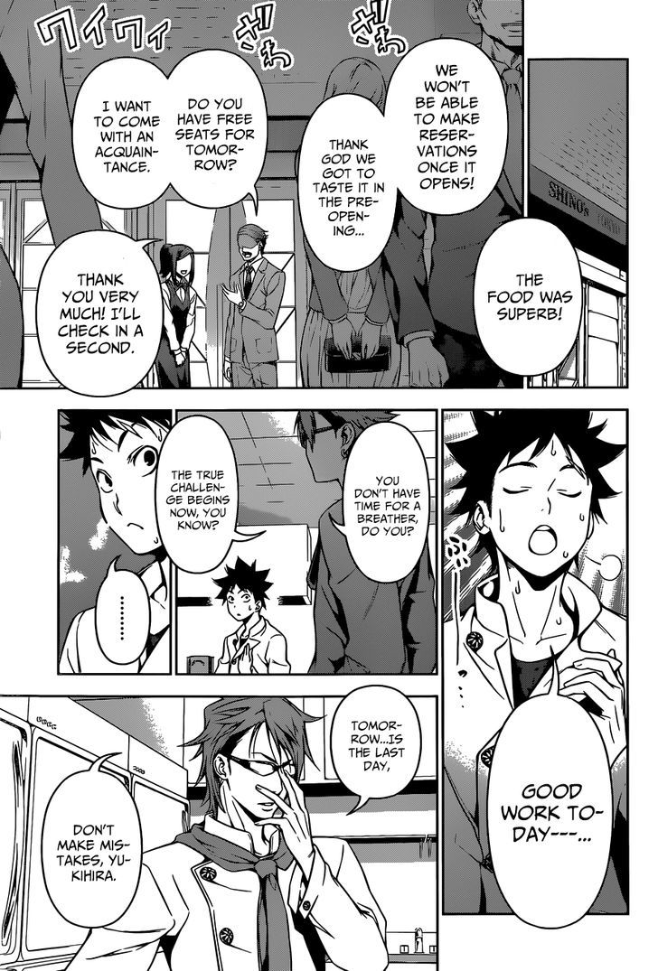 Shokugeki no Soma Chapter 112 page 19 - Chapter 112 : The Guidepost For Growth