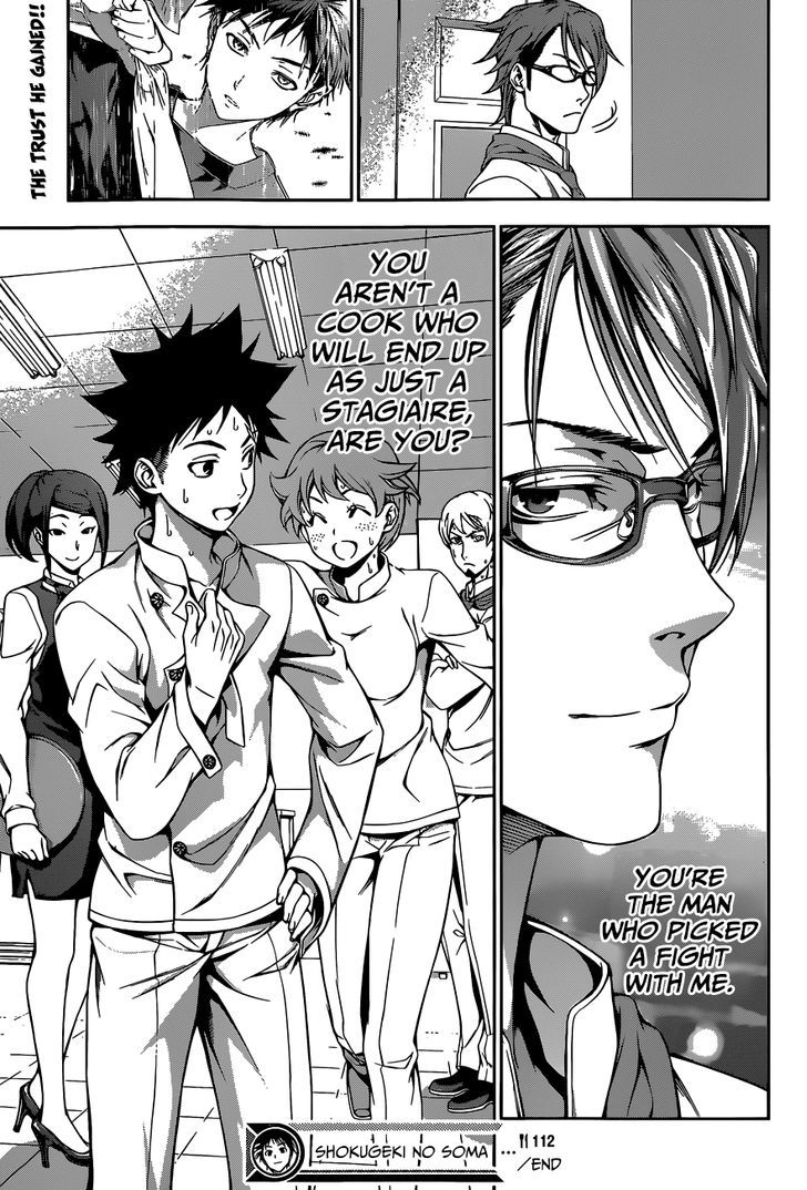 Shokugeki no Soma Chapter 112 page 21 - Chapter 112 : The Guidepost For Growth
