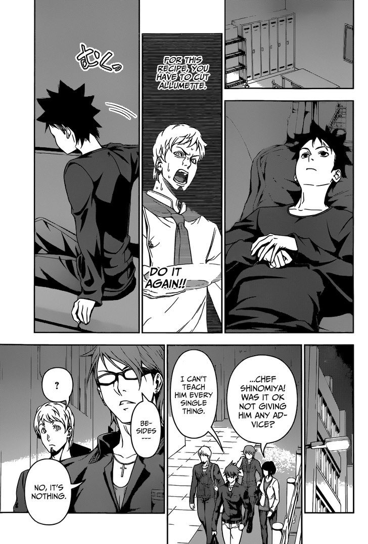 Shokugeki no Soma Chapter 112 page 8 - Chapter 112 : The Guidepost For Growth