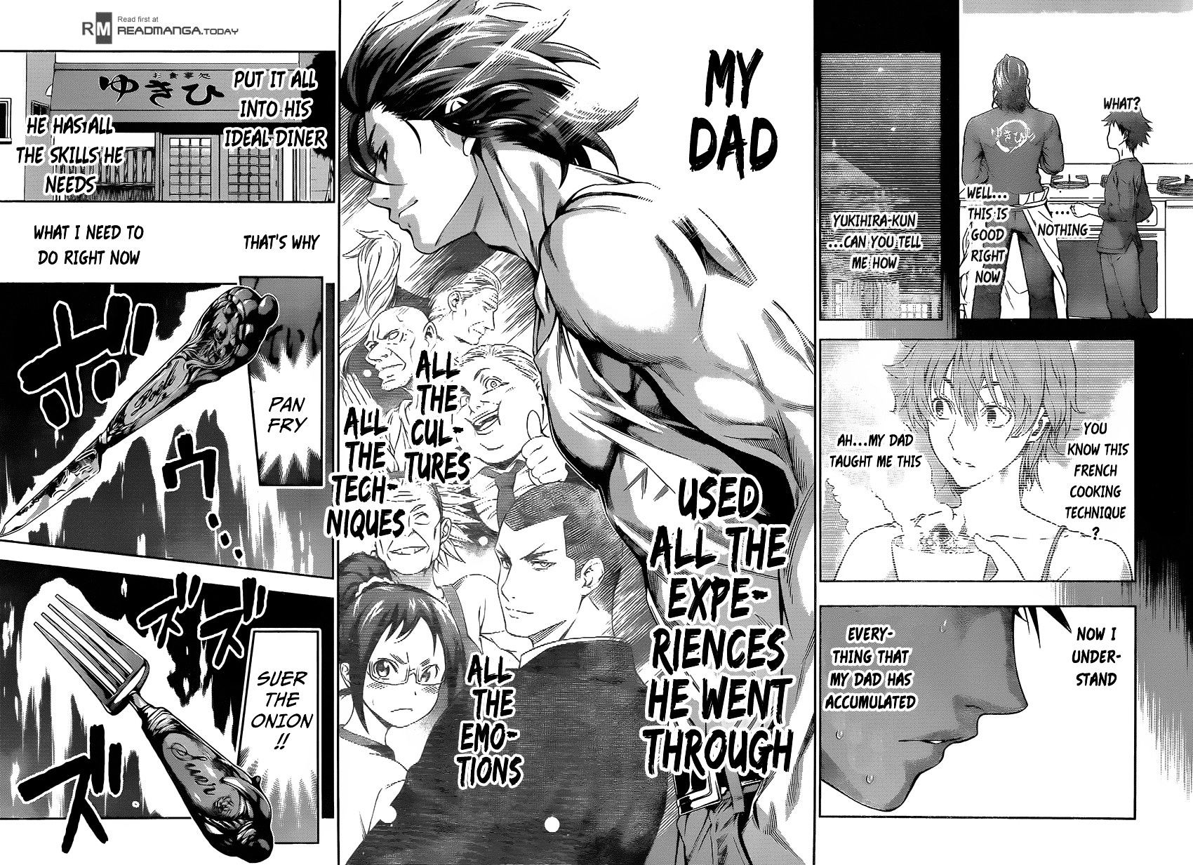 Shokugeki no Soma Chapter 114 page 11 - Chapter 114 : Restaurant Yukihira Changed