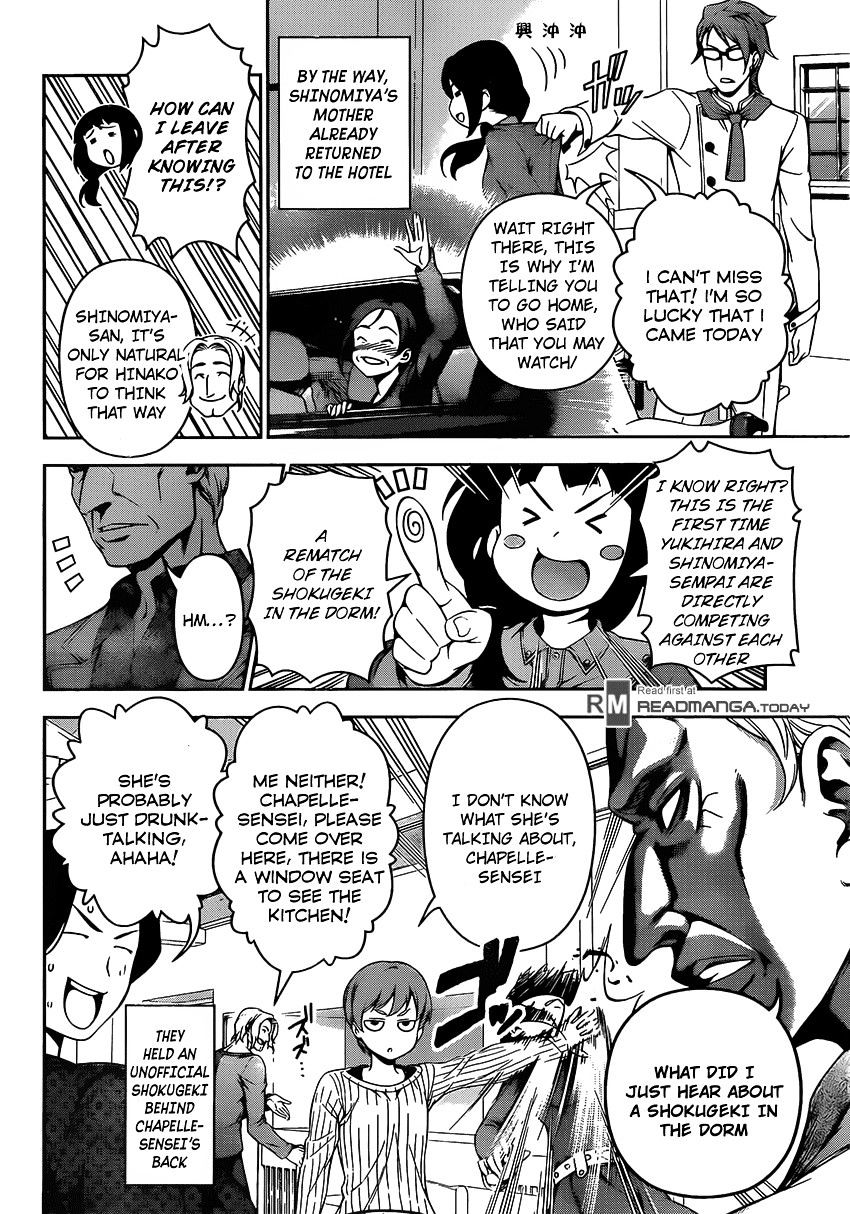 Shokugeki no Soma Chapter 114 page 3 - Chapter 114 : Restaurant Yukihira Changed
