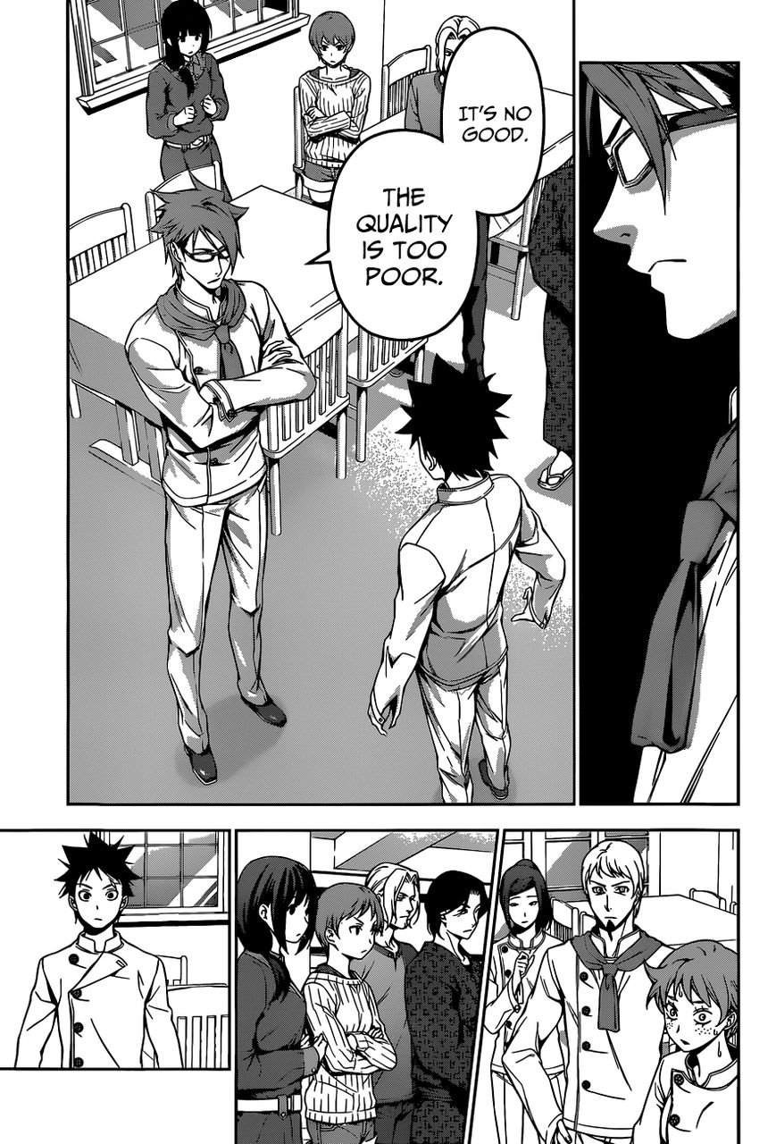 Shokugeki no Soma Chapter 115 page 13 - Chapter 115 : Tear Through
