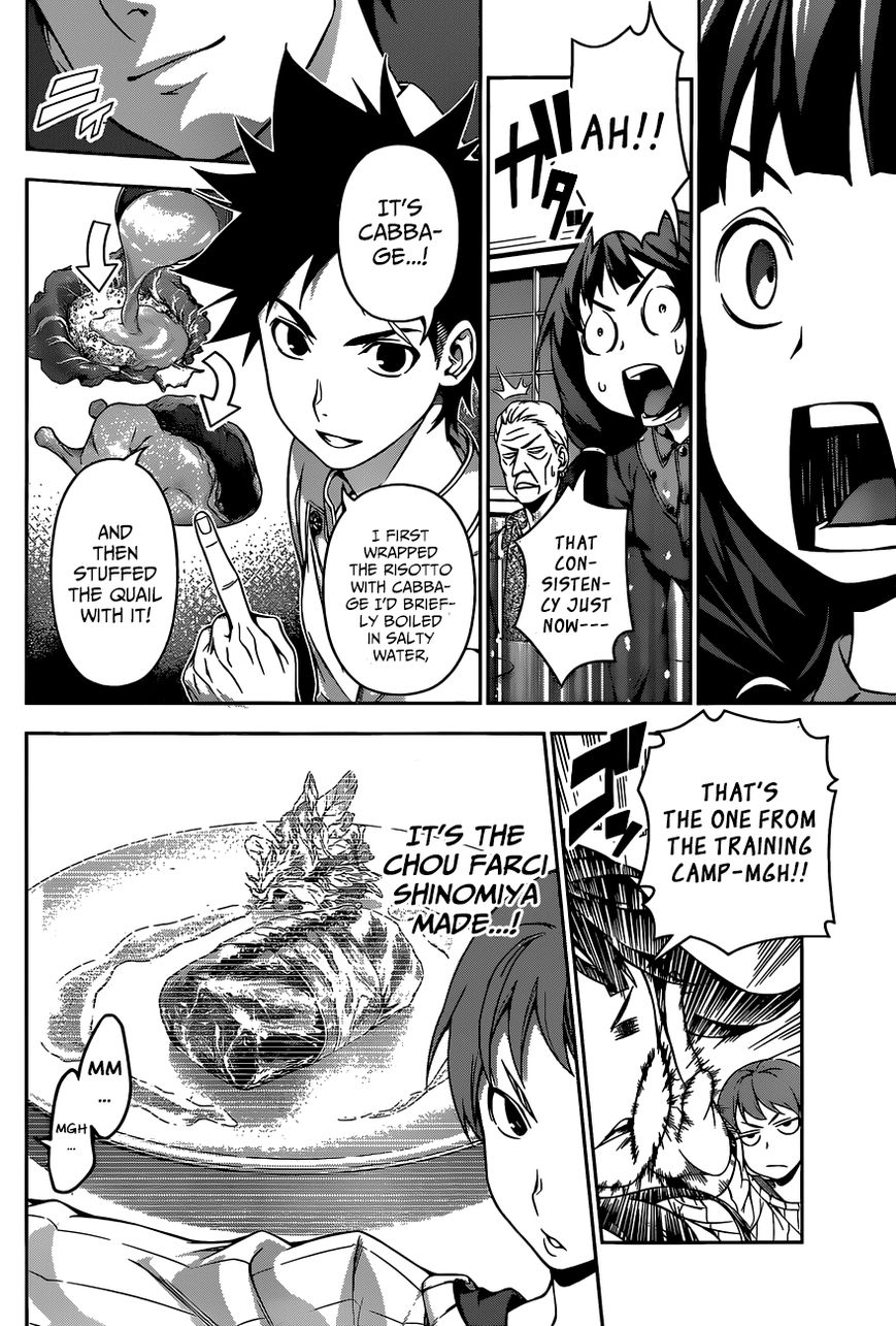 Shokugeki no Soma Chapter 115 page 9 - Chapter 115 : Tear Through