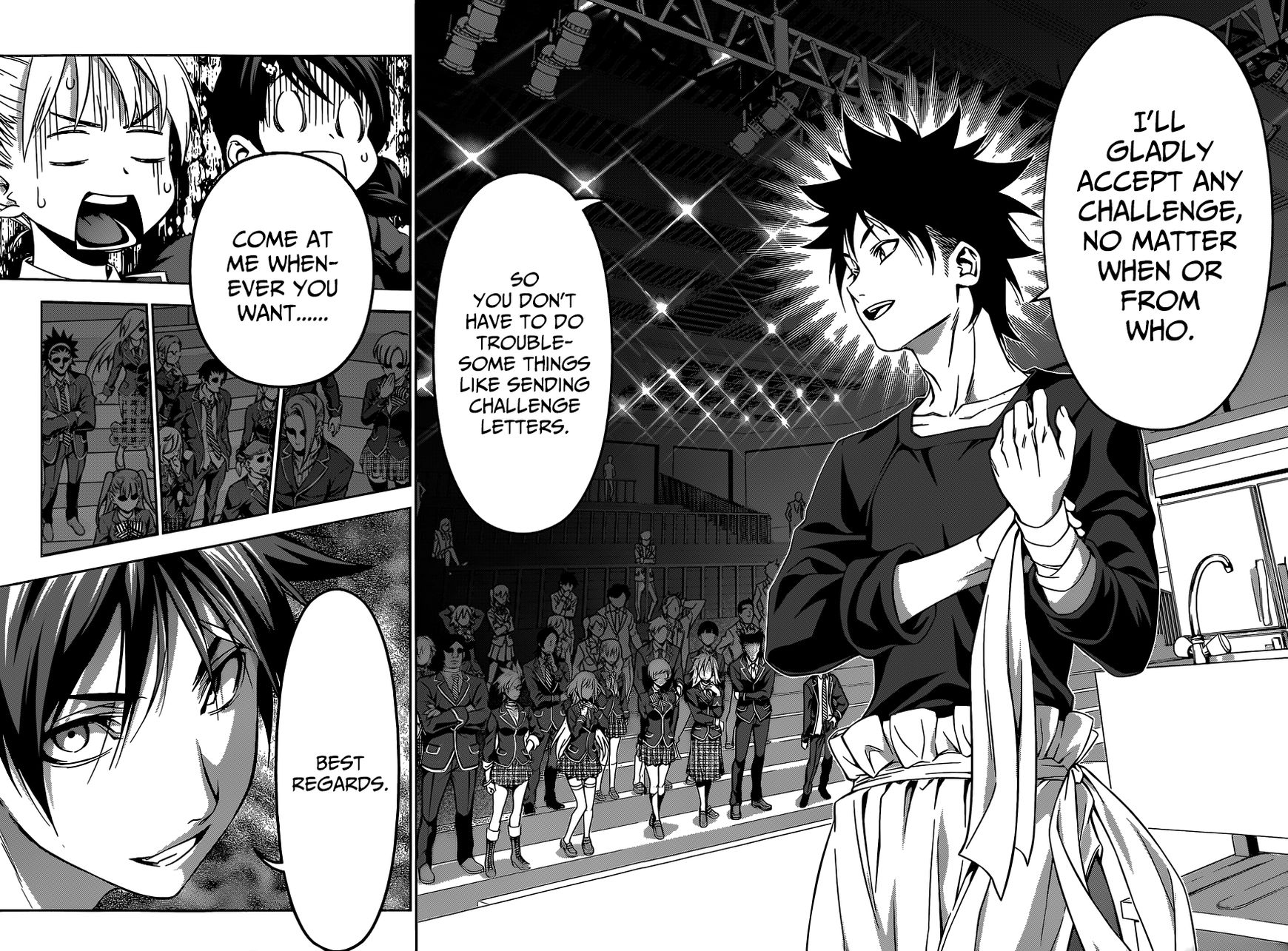 Shokugeki no Soma Chapter 117 page 15 - Chapter 117 : Imposingly