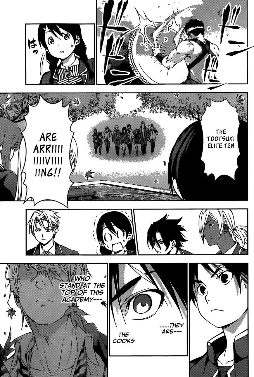 Shokugeki no Soma Chapter 118 page 10 - Chapter 118 : Tootsuki Elite Ten