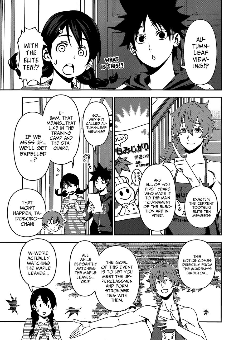 Shokugeki no Soma Chapter 118 page 4 - Chapter 118 : Tootsuki Elite Ten