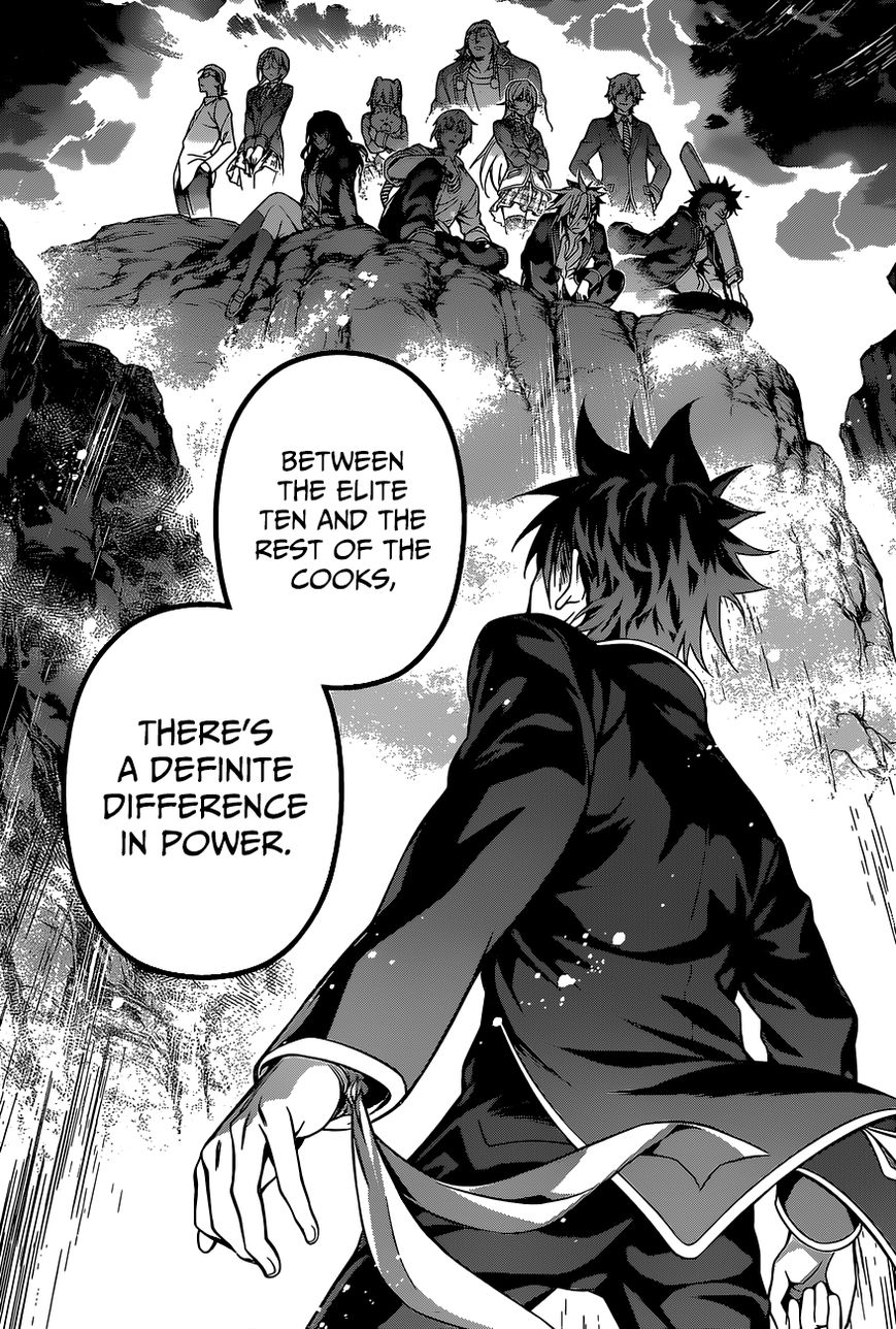 Shokugeki no Soma Chapter 119 page 11 - Chapter 119 : The Distance from the Elite Ten