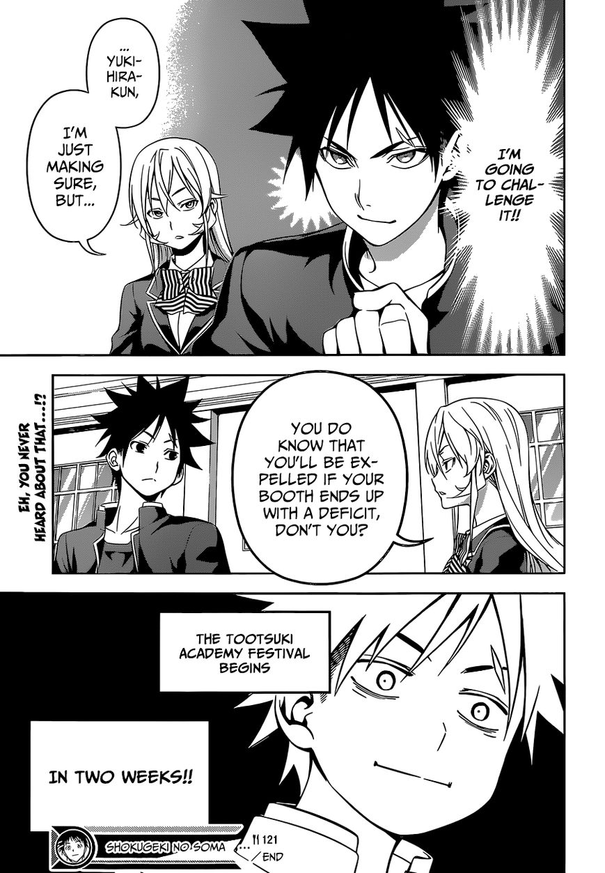 Shokugeki no Soma Chapter 121 page 23 - Chapter 121 : Spicy Flavor Worship