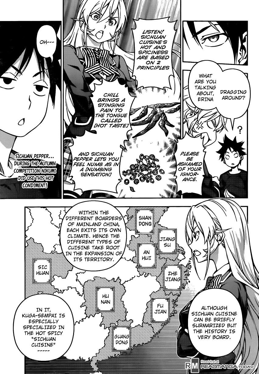 Shokugeki no Soma Chapter 122 page 10 - Chapter 122 : "Spicy" and "Hot"