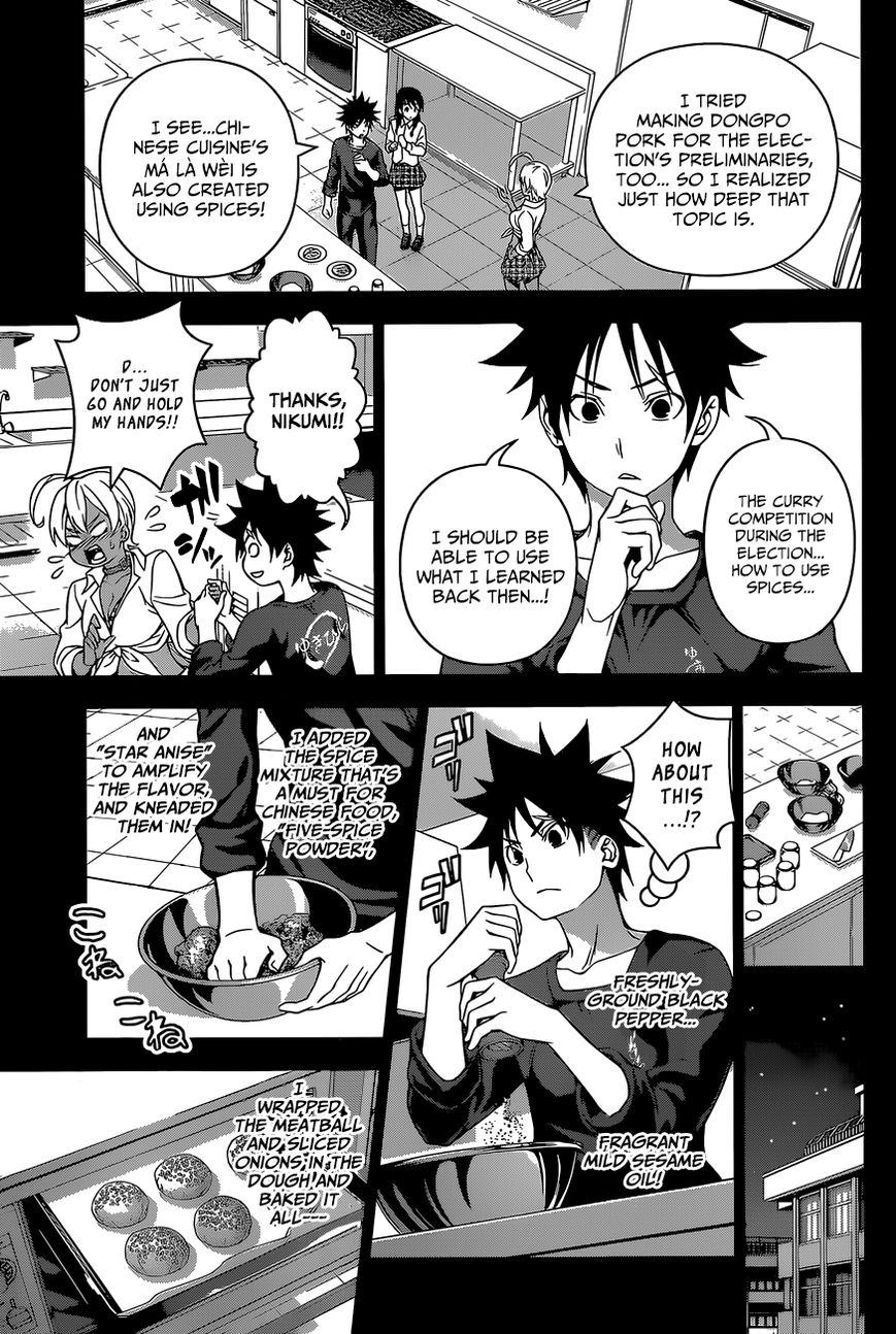 Shokugeki no Soma Chapter 125 page 10 - Chapter 125 : Moon Banquet Festival