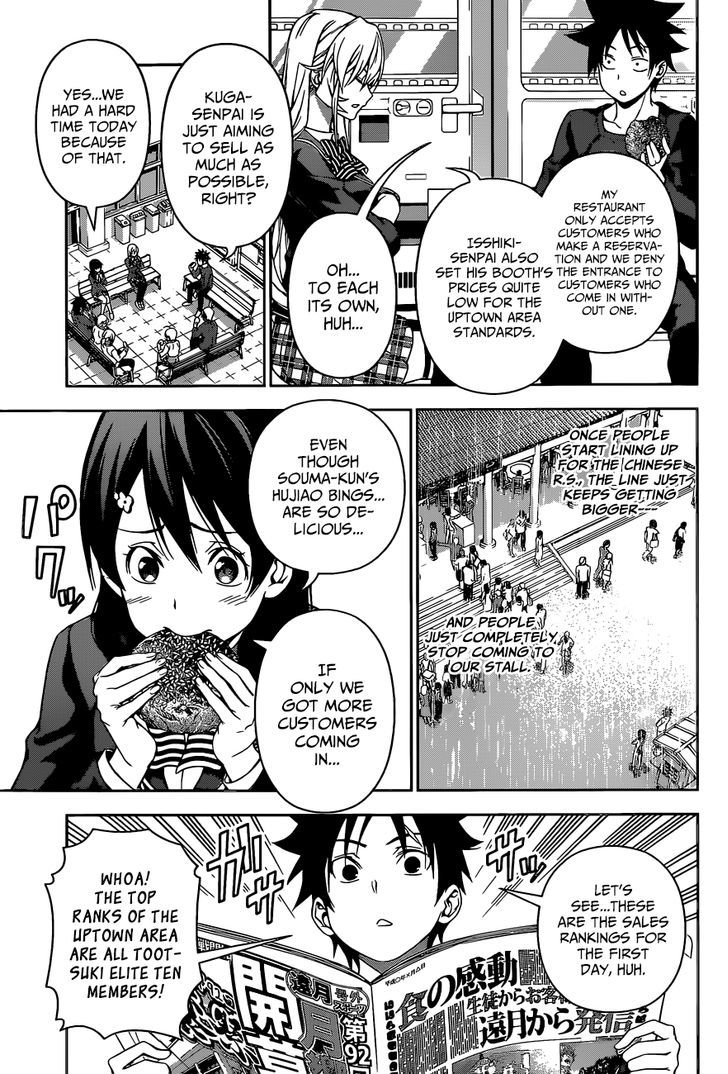 Shokugeki no Soma Chapter 126 page 12 - Chapter 126 : Great Stall Operation!