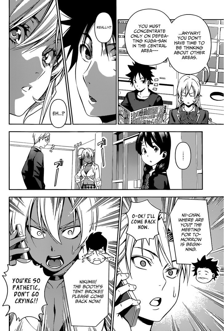 Shokugeki no Soma Chapter 126 page 15 - Chapter 126 : Great Stall Operation!