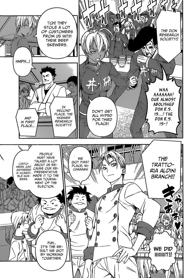 Shokugeki no Soma Chapter 126 page 6 - Chapter 126 : Great Stall Operation!