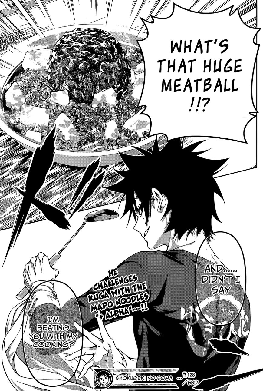 Shokugeki no Soma Chapter 128 page 19 - Chapter 128 : Blind Spot