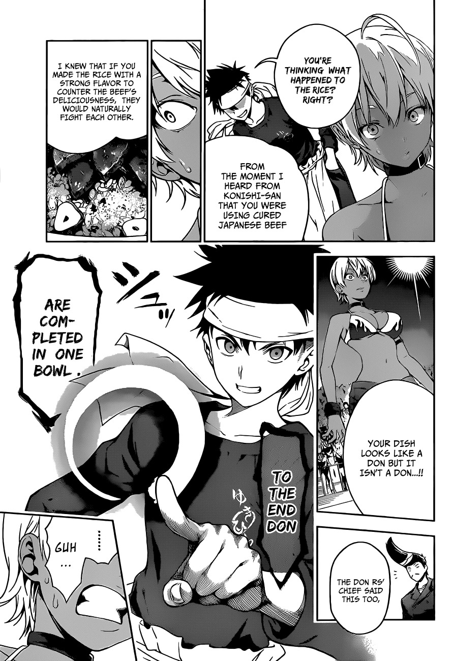 Shokugeki no Soma Chapter 13 page 10 - Chapter 13 : Quiet Don, An Eloquent Don