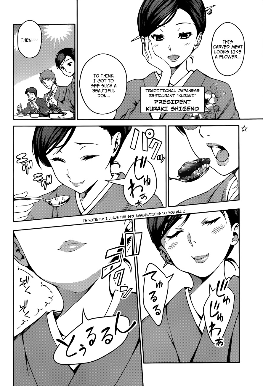 Shokugeki no Soma Chapter 13 page 3 - Chapter 13 : Quiet Don, An Eloquent Don
