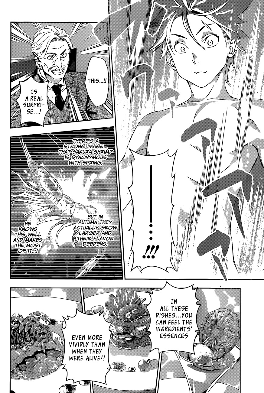 Shokugeki no Soma Chapter 132 page 10 - Chapter 132 : The First Seat's Power