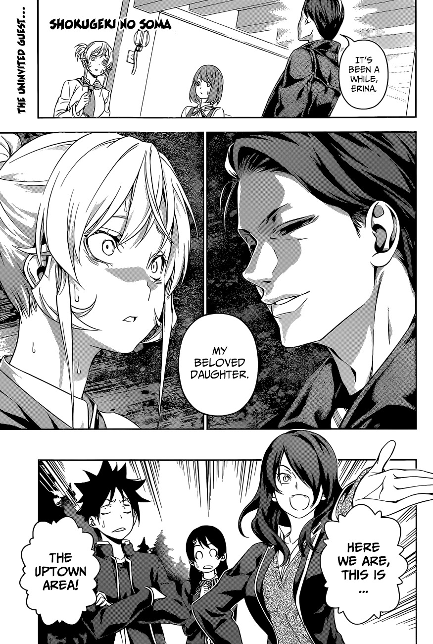 Shokugeki no Soma Chapter 132 page 2 - Chapter 132 : The First Seat's Power