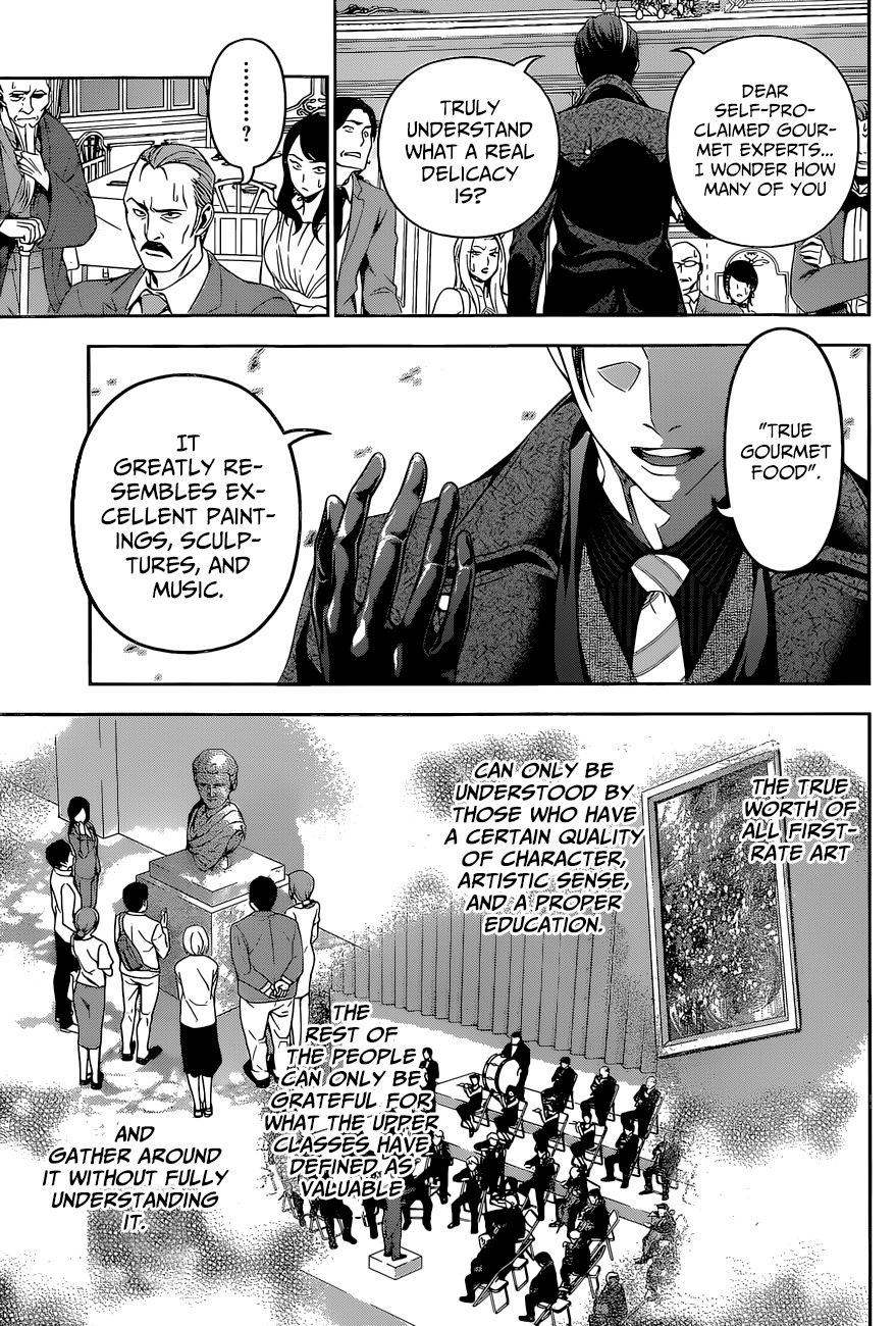 Shokugeki no Soma Chapter 133 page 12 - Chapter 133 : The Clouded Table