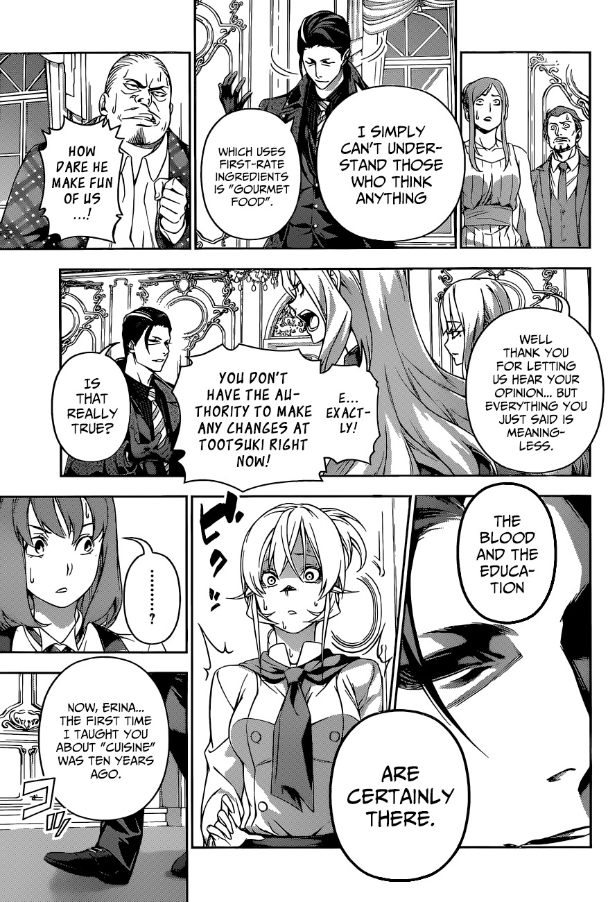 Shokugeki no Soma Chapter 133 page 14 - Chapter 133 : The Clouded Table