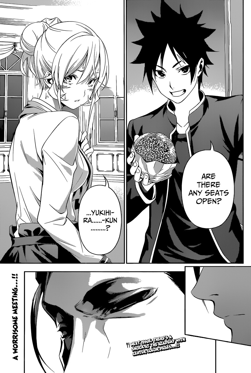 Shokugeki no Soma Chapter 133 page 20 - Chapter 133 : The Clouded Table