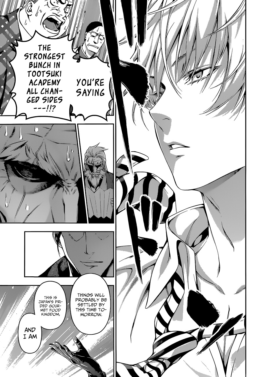 Shokugeki no Soma Chapter 134 page 20 - Chapter 134 : Dark Clouds Cover the Moon