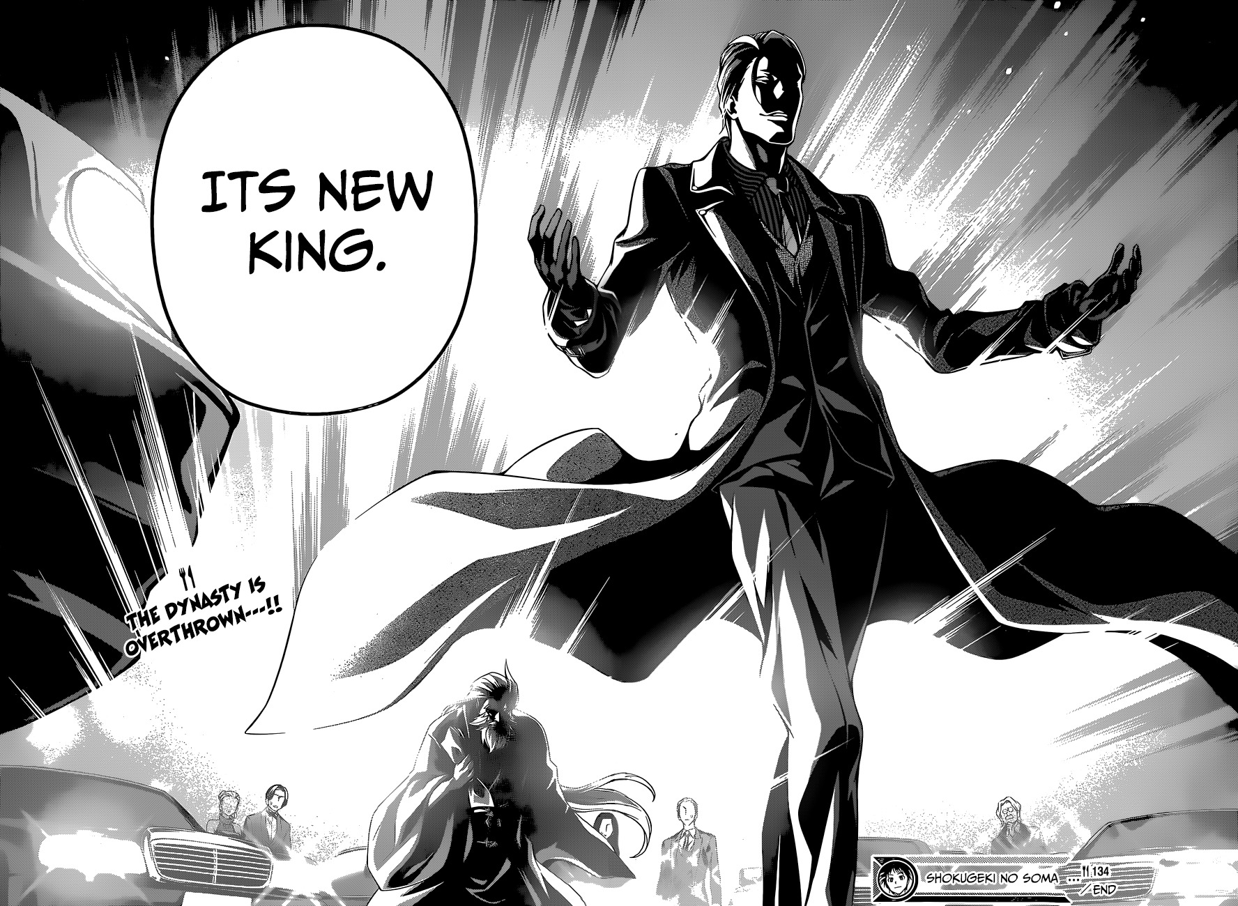 Shokugeki no Soma Chapter 134 page 21 - Chapter 134 : Dark Clouds Cover the Moon