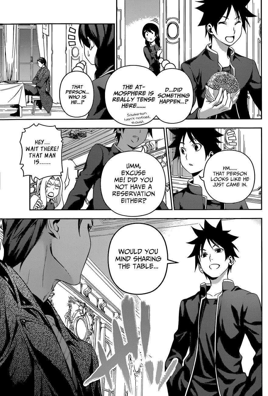Shokugeki no Soma Chapter 134 page 7 - Chapter 134 : Dark Clouds Cover the Moon
