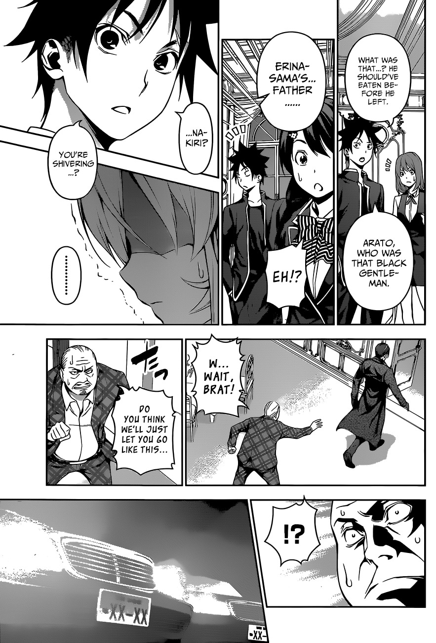 Shokugeki no Soma Chapter 134 page 9 - Chapter 134 : Dark Clouds Cover the Moon
