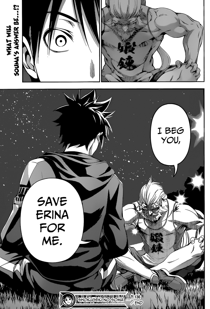 Shokugeki no Soma Chapter 136 page 20 - Chapter 136 : The Captive Queen