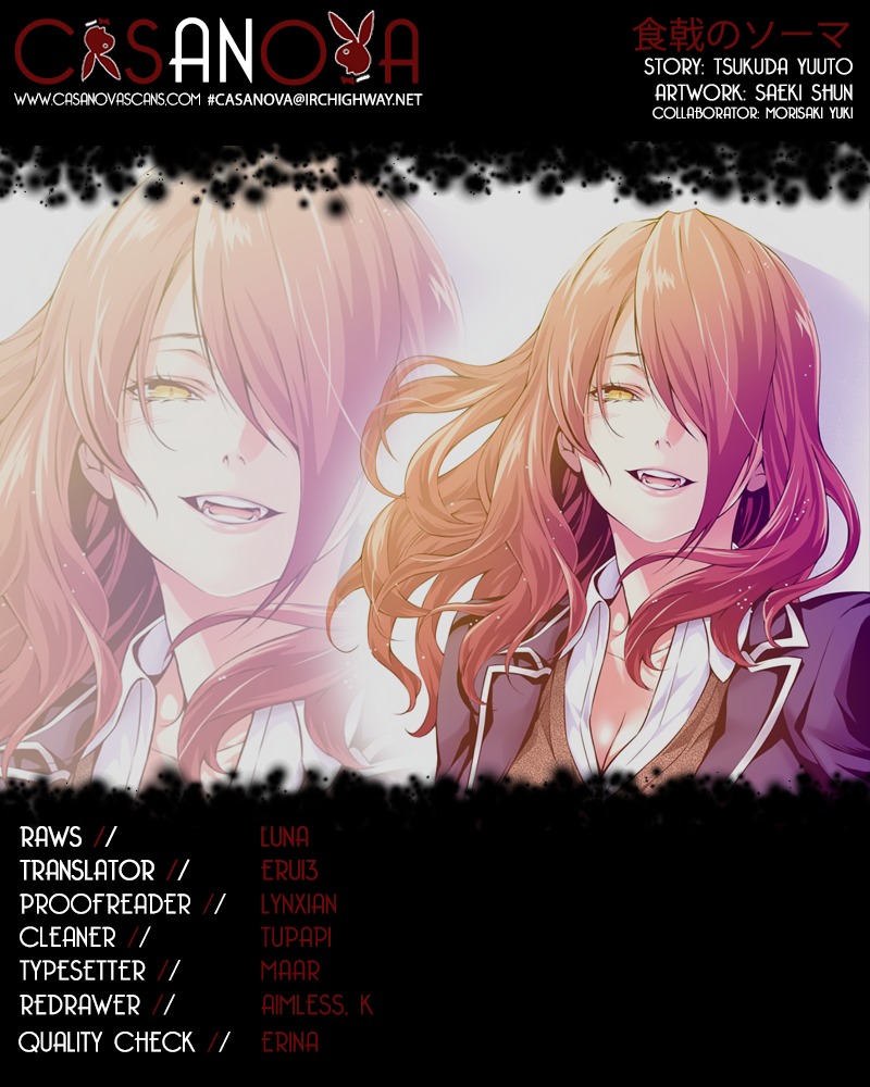 Shokugeki no Soma Chapter 137 page 1 - Chapter 137 : Lampight of Hope