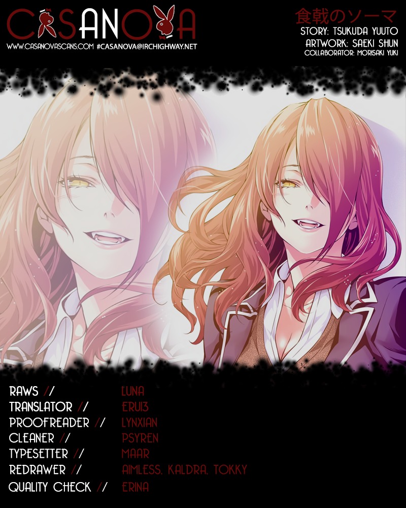 Shokugeki no Soma Chapter 138 page 1 - Chapter 138 : Erina Goes To The Polar Star Dorm