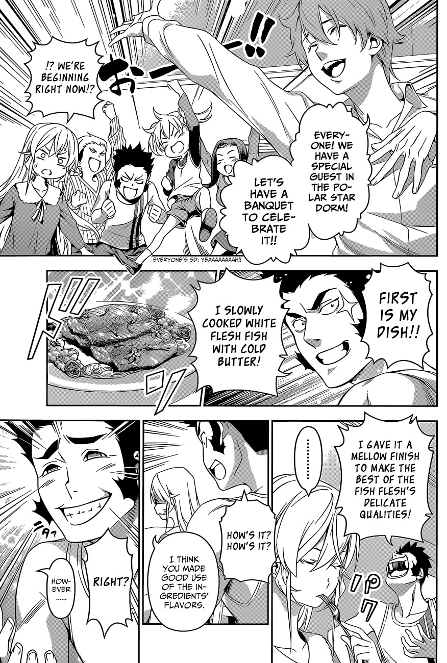 Shokugeki no Soma Chapter 138 page 11 - Chapter 138 : Erina Goes To The Polar Star Dorm