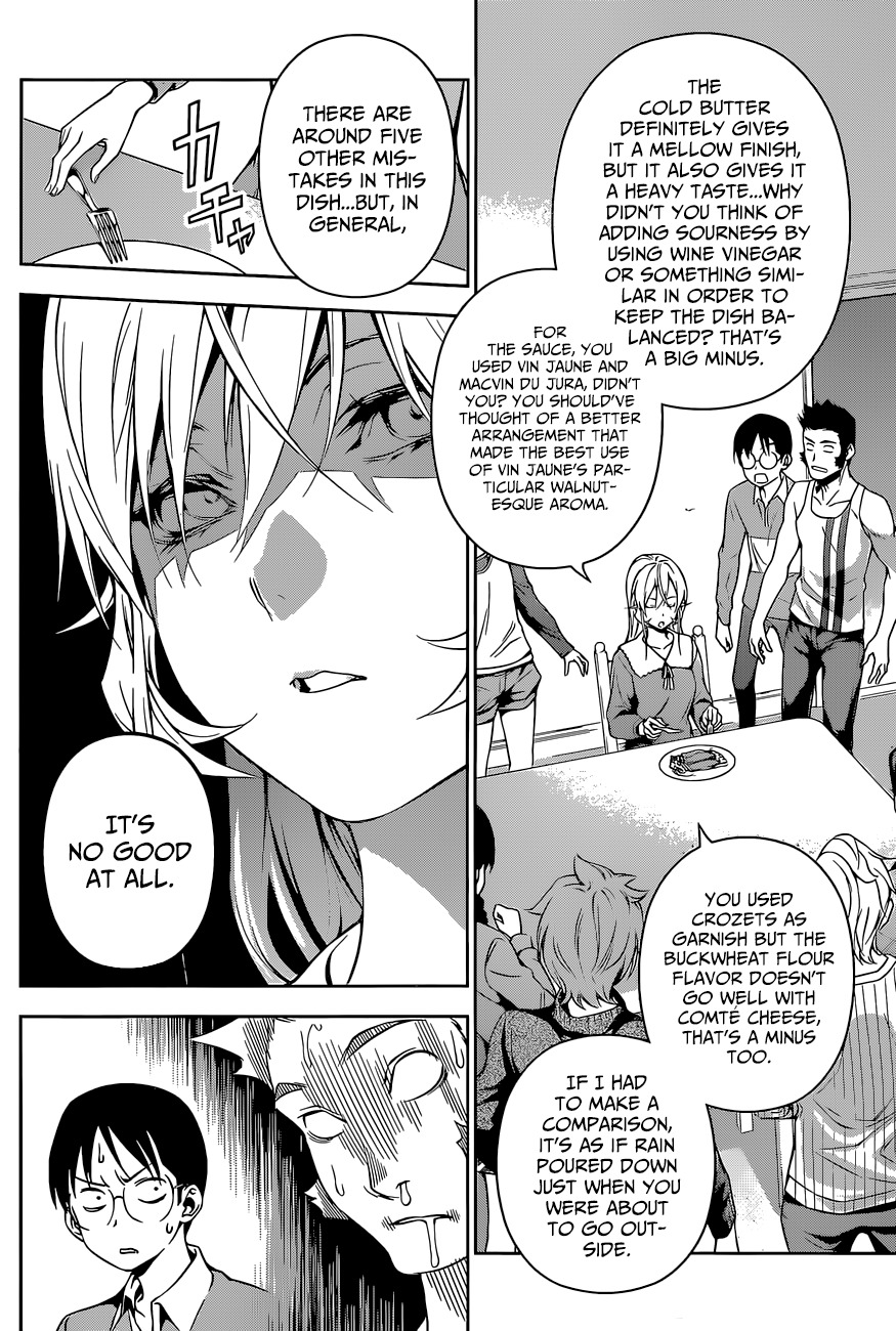 Shokugeki no Soma Chapter 138 page 12 - Chapter 138 : Erina Goes To The Polar Star Dorm