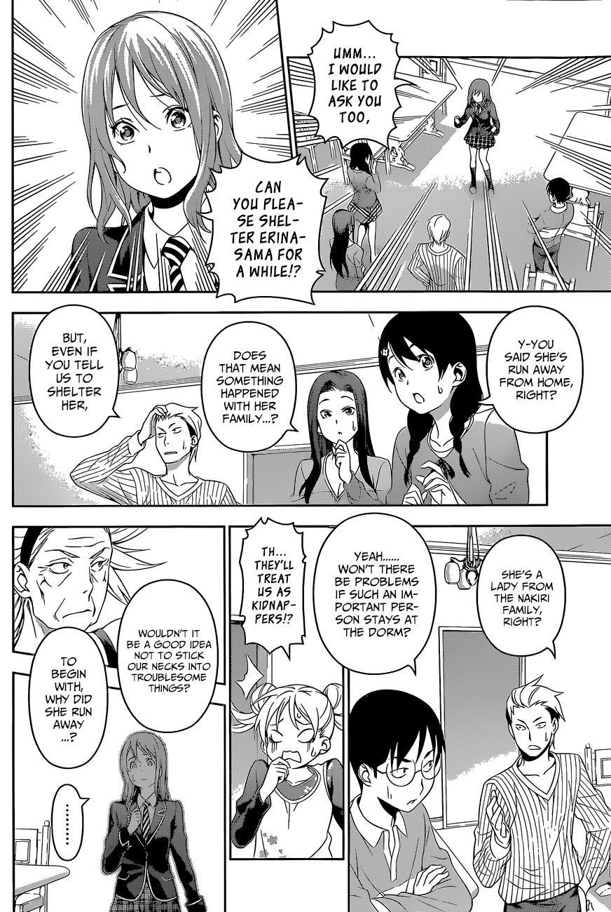 Shokugeki no Soma Chapter 138 page 8 - Chapter 138 : Erina Goes To The Polar Star Dorm