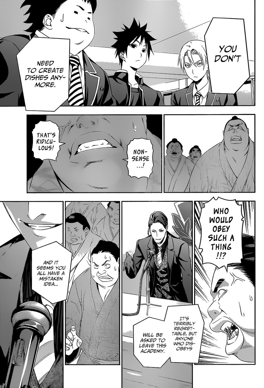 Shokugeki no Soma Chapter 139 page 10 - Chapter 139 : Crumbling Academy
