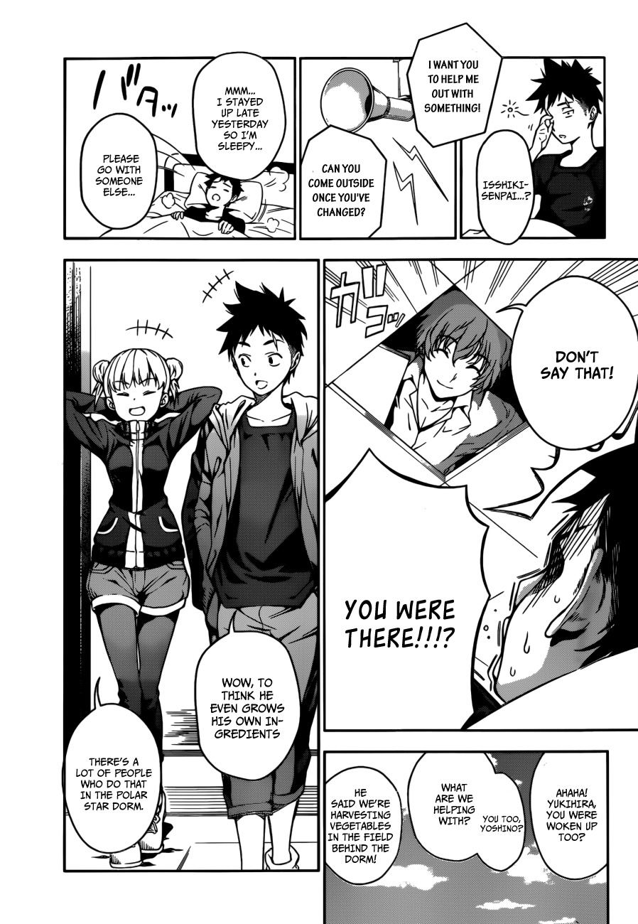 Shokugeki no Soma Chapter 14 page 4 - Chapter 14 : Megumi's Garden