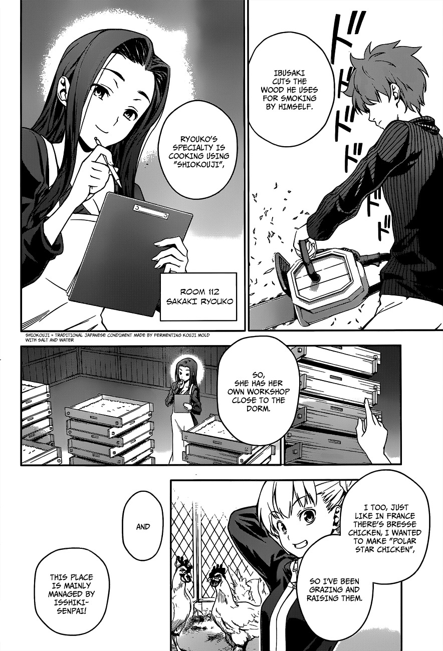 Shokugeki no Soma Chapter 14 page 5 - Chapter 14 : Megumi's Garden