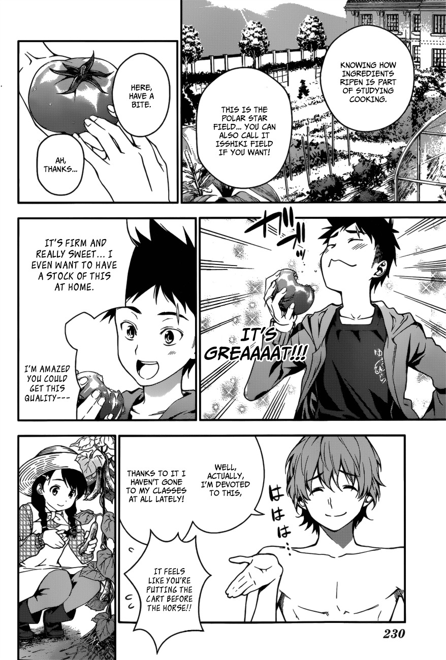 Shokugeki no Soma Chapter 14 page 9 - Chapter 14 : Megumi's Garden