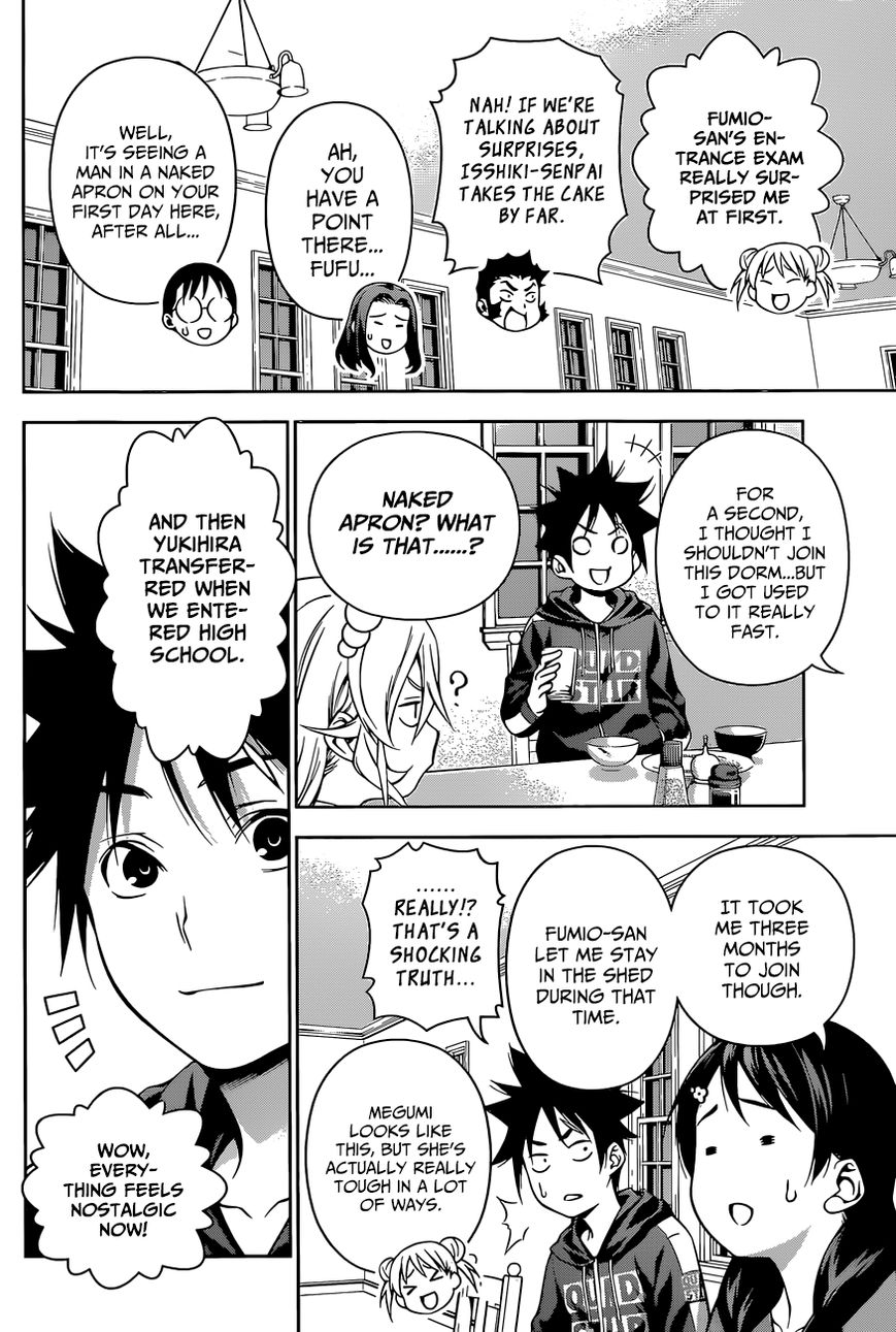 Shokugeki no Soma Chapter 141 page 13 - Chapter 141 : Memories