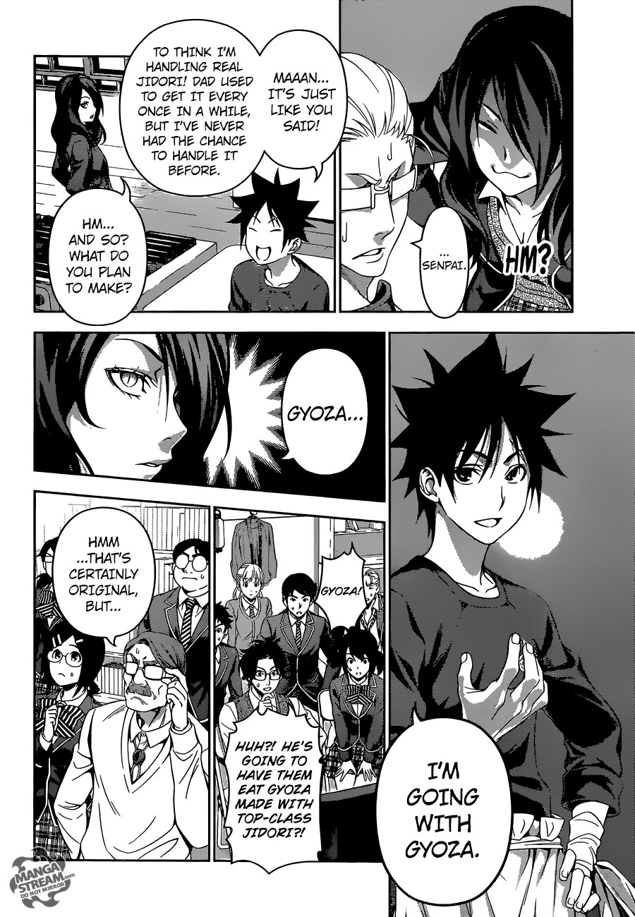 Shokugeki no Soma Chapter 143 page 11 - Chapter 143 : The Battle Has Begun
