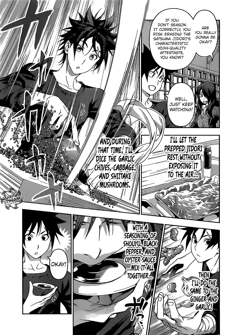 Shokugeki no Soma Chapter 143 page 12 - Chapter 143 : The Battle Has Begun