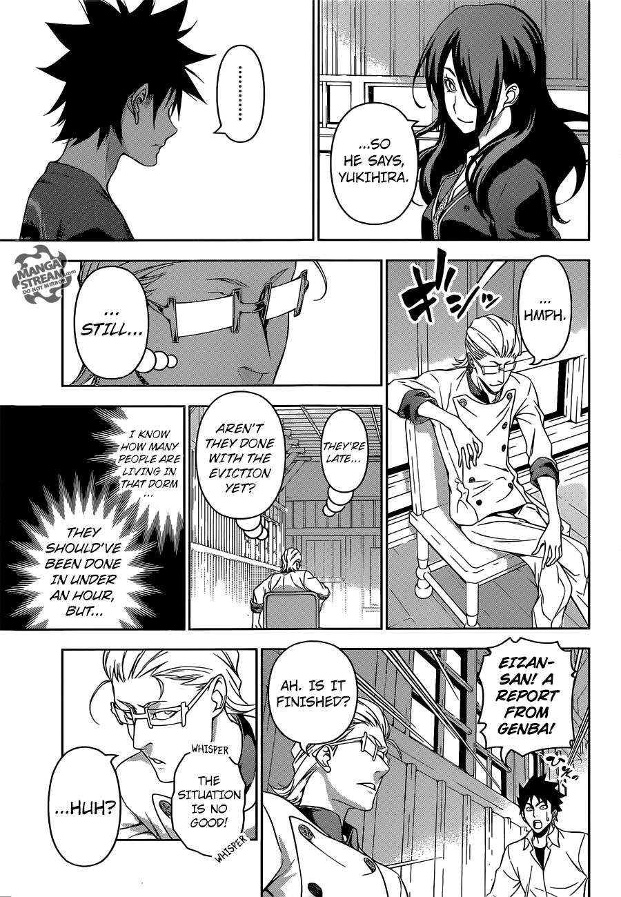 Shokugeki no Soma Chapter 143 page 14 - Chapter 143 : The Battle Has Begun