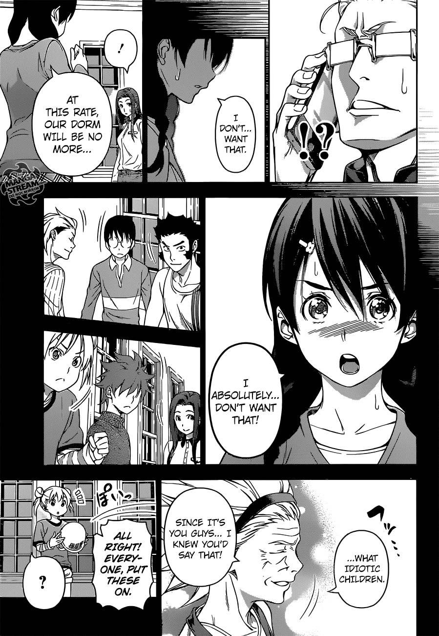 Shokugeki no Soma Chapter 143 page 16 - Chapter 143 : The Battle Has Begun