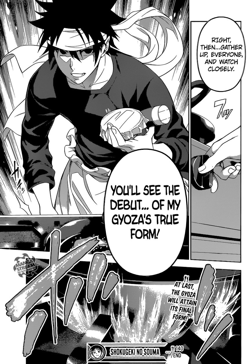 Shokugeki no Soma Chapter 145 page 21 - Chapter 145 : True Gastronomy