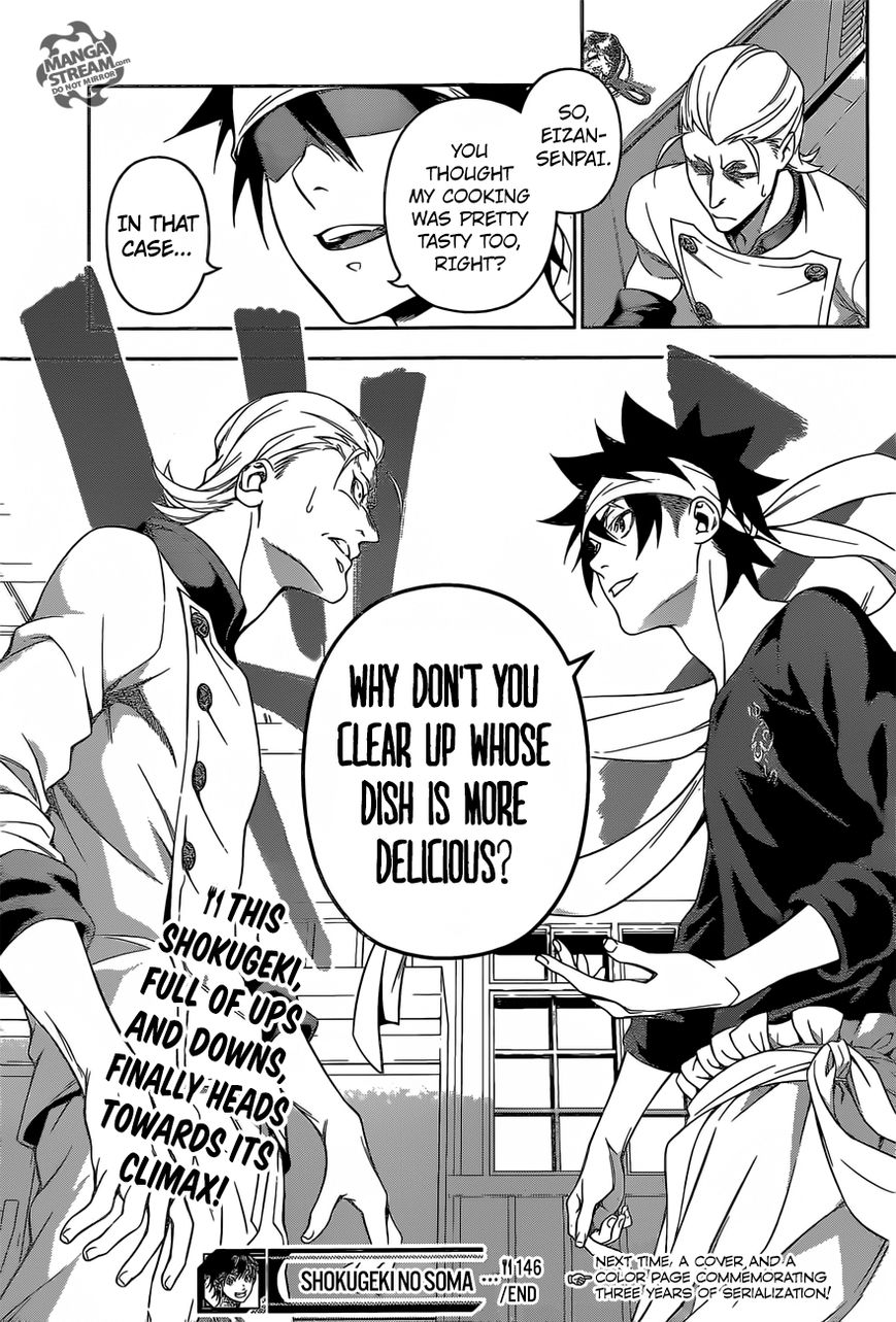 Shokugeki no Soma Chapter 146 page 22 - Chapter 146 : Hidden Flavor