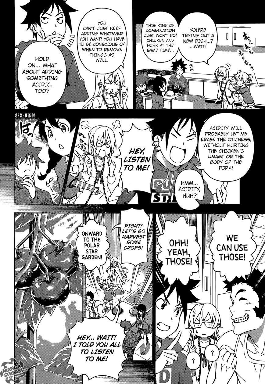 Shokugeki no Soma Chapter 147 page 15 - Chapter 147 : The Counterattack Begins!