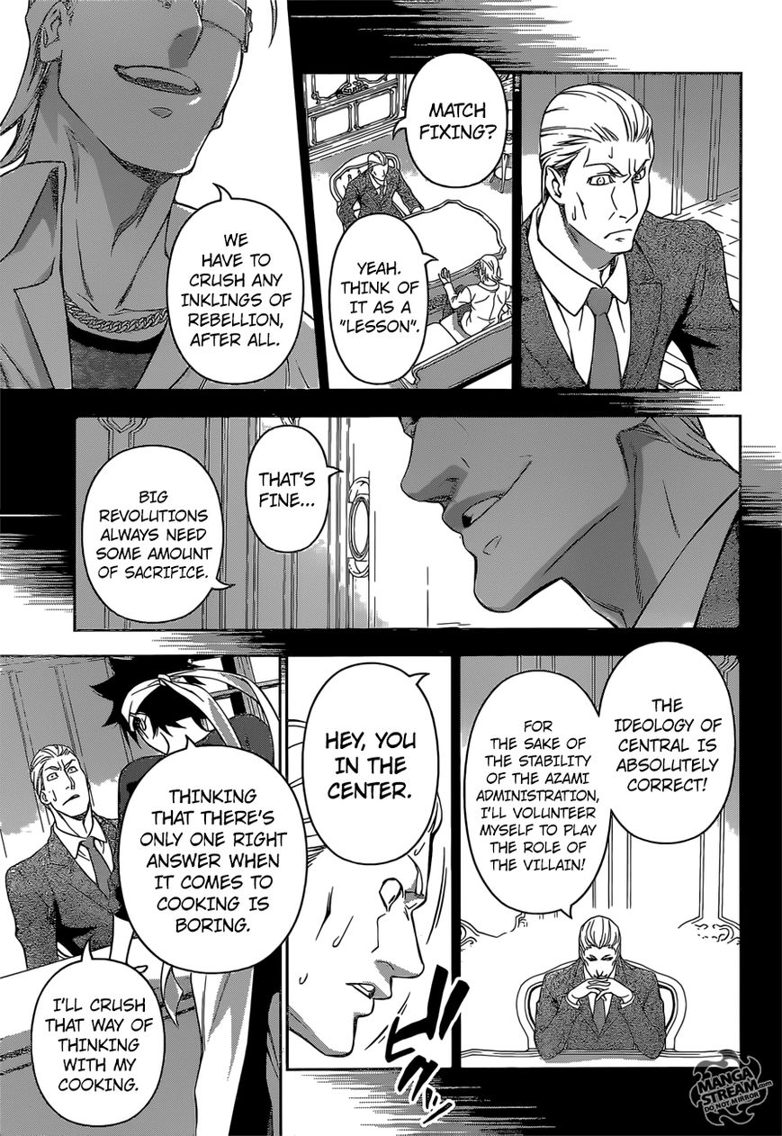 Shokugeki no Soma Chapter 147 page 18 - Chapter 147 : The Counterattack Begins!
