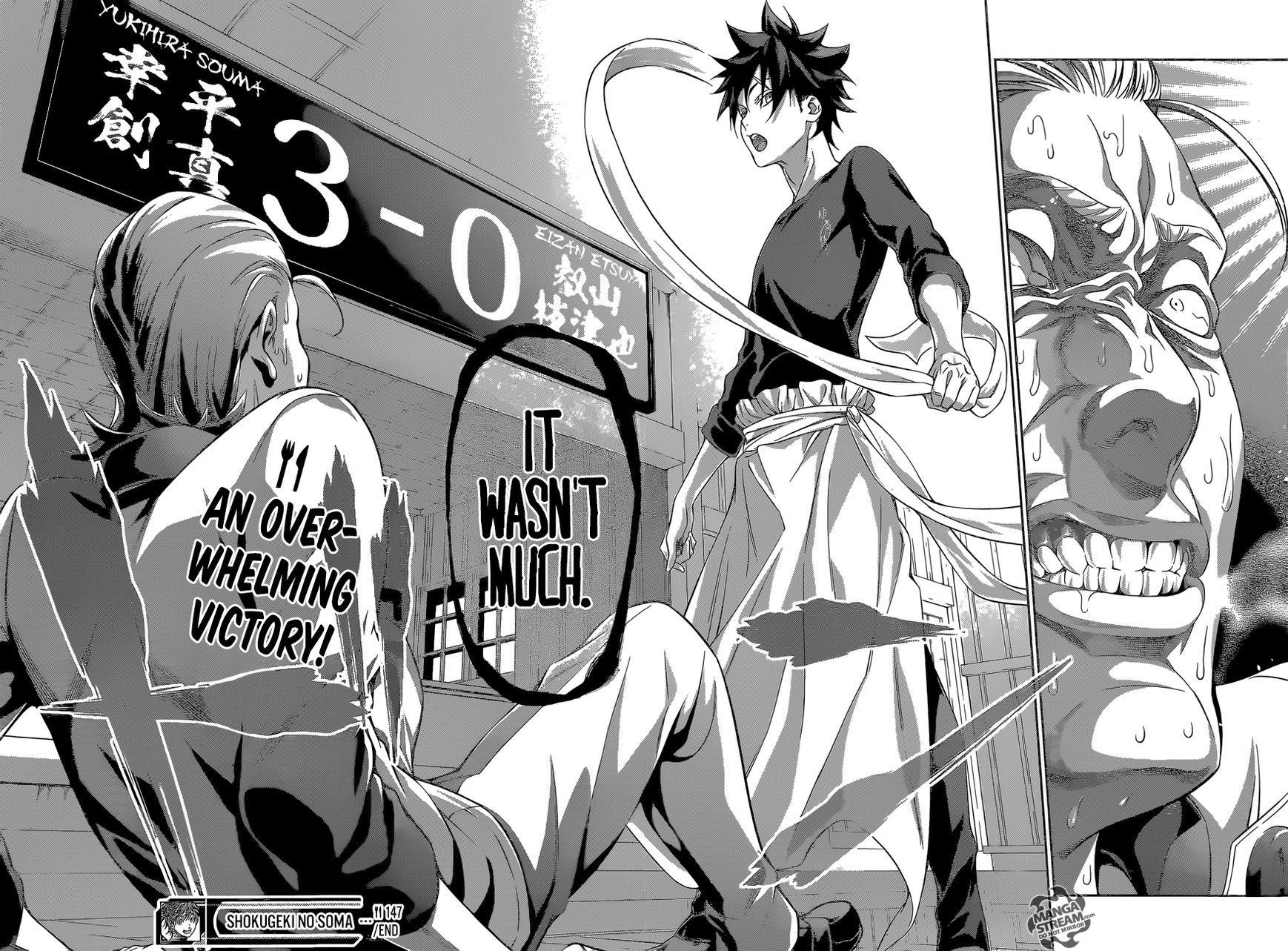 Shokugeki no Soma Chapter 147 page 23 - Chapter 147 : The Counterattack Begins!