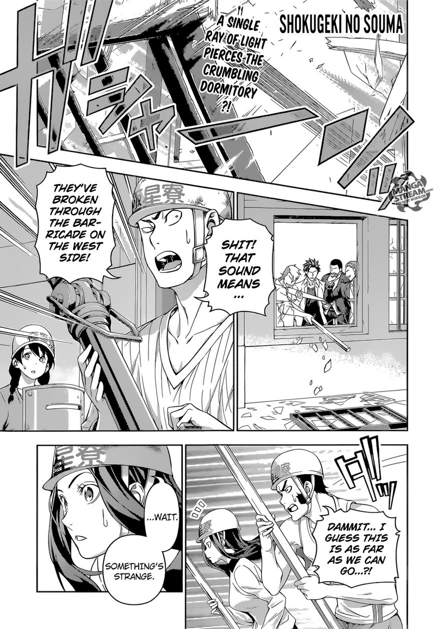 Shokugeki no Soma Chapter 148 page 1 - Chapter 148 : Triumphant Return